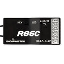Radiomaster R86C V2 6CH/8CH Compatible PWM SBUS RC Receiver for Radiomaster TX12 T16S Radio Transmitter