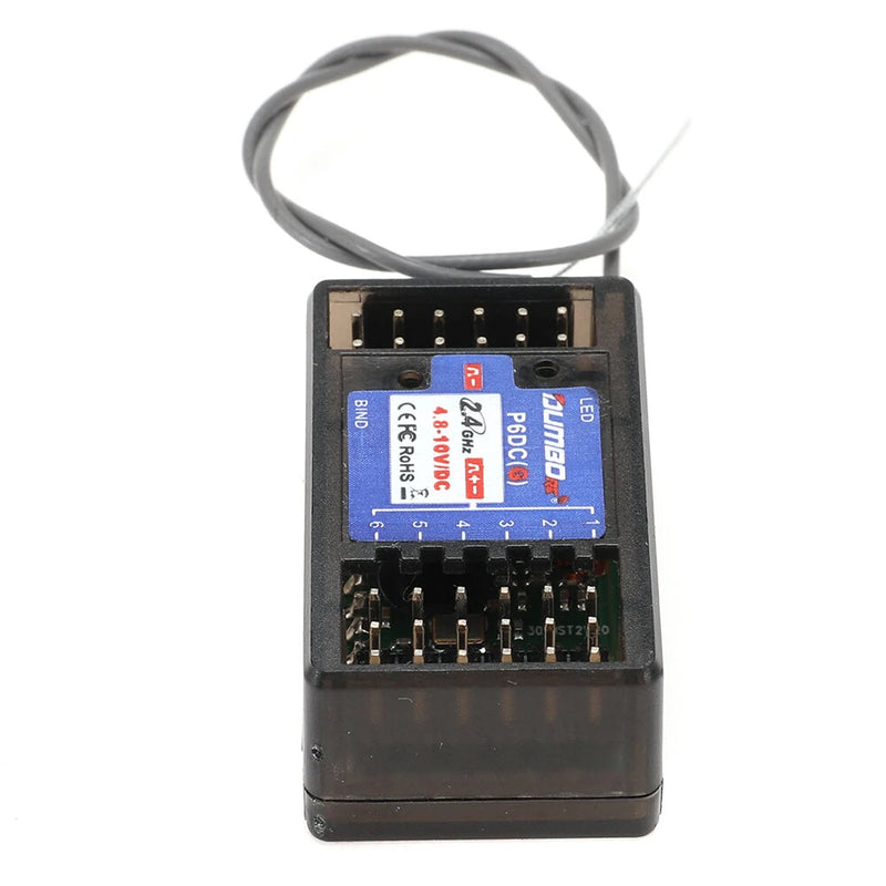DumboRC P6DC(G) 2.4GHz 6CH RC Receiver for X4 X5 X6 RC Radio Transmitter