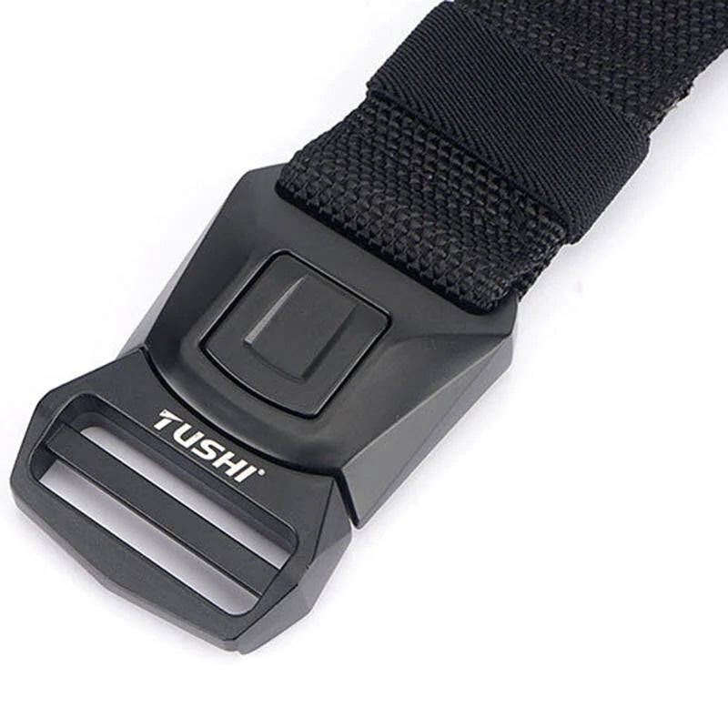 TUSHI Outdoor Tactical Belt Multifunctional Waist Seal Training Equipment Weight-Bearing Waist Seal Belt for Hiking Camping Climbing