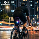 ROCKBROS Q1 Ultra RGB Bike Taillight Waterproof Brake Sensing Bike Rear Light 300mAh Battery Type-C Rechargeable Cycling Safe Taillight
