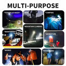 USB Rechargeable Headlamp With Blue Red Light Headlight LED Headlamp Outdoor Camping Fishing Forehead Flashlight Night Head Lamp