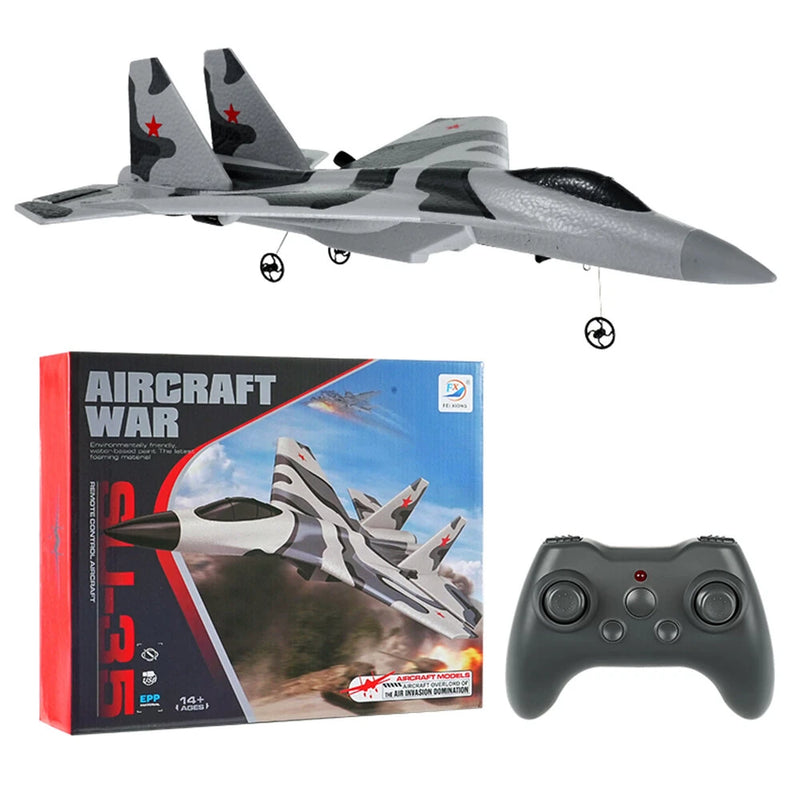 Flybear FX8820 SU-35 Fighter 290mm Wingspan 2.4GHz 3CH Built-in 6-Axis Gyro EPP RC Airplane Fixed Wing RTF With LED Lights