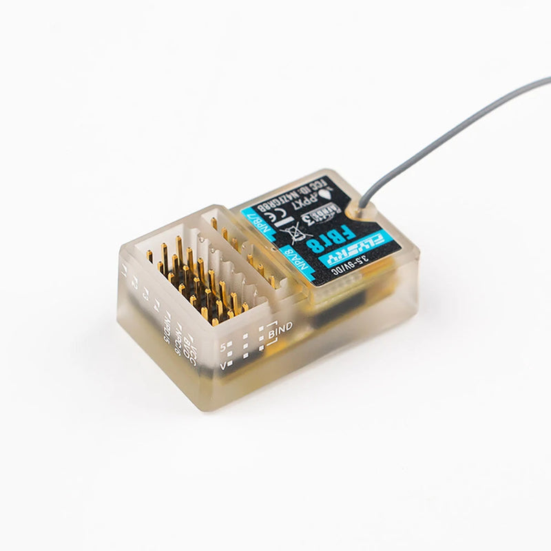 Flysky FBr8 2.4GHz 8CH AFHDS 3 PWM/PPM/i.BUS/S.BUS/i-BUS2 Output RC Receiver for PL18/NB4/NB4 Lite/NB4+ Radio Transmitter RC Racer Car Boat