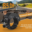 WEST BIKING 85 dB Mini Bicycle Bell Ring Fits 22.2-31.8mm Handlebars Clear Ringtone Aluminum Alloy Invisible Bell for MTB Cycling Safety