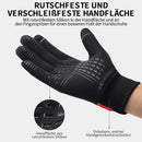 Xanes Winter Warm Bike Gloves Men Women Anti Slip Touch Screen Gloves Cold Weather Gloves Windproof Waterproof Winter Warm Gloves for Skiing Cycling Skating