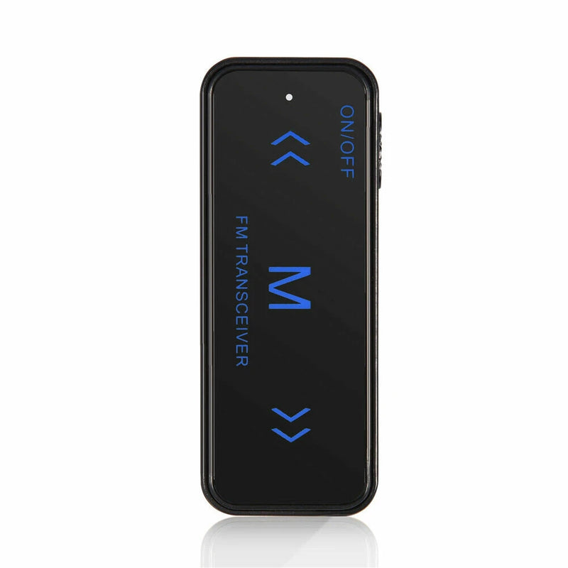 2Pcs V108 Mini Walkie Talkie Two-Way 400-470MHz FM Radio Ricetrasmittente + 2 Cuffie USB Carica
