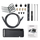 RONGDESON RDS003 External Graphics Card Dock Thunderbolt4 USB4 40Gbps PCIe 4.0x16 AMD NVIDIA GPU Compatibility Windows Linux Type-C Portable Aluminum Alloy Gaming AI eGPU Enclosure