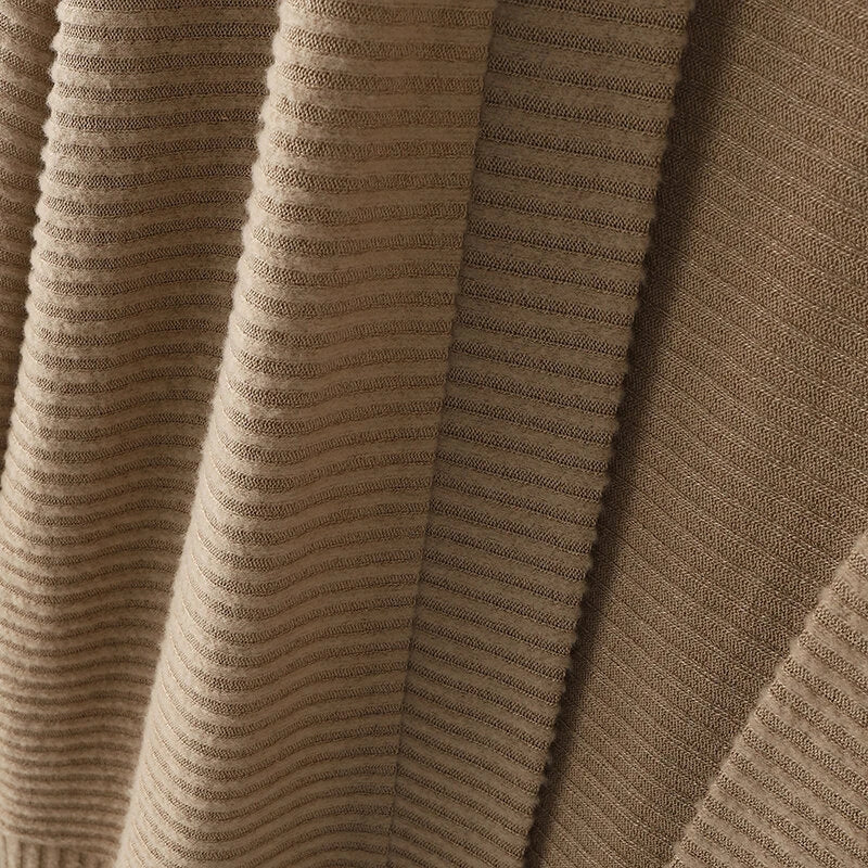 INCERUN Mens Knitted Striped Long Sleeve Cardigan Casual Solid Color Spring Fall Winter Men's Coat