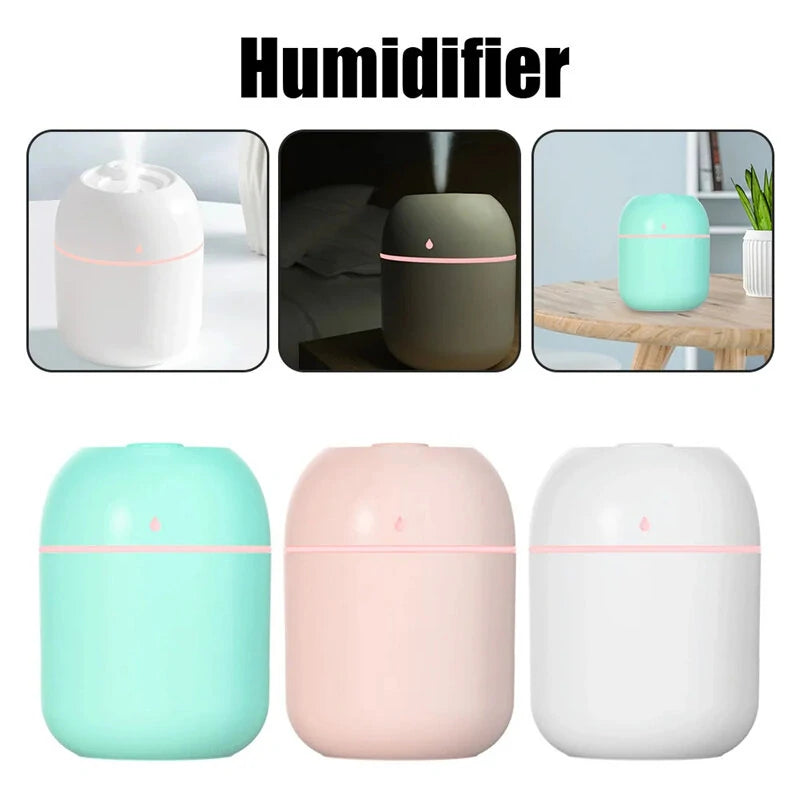 USB Aroma Diffuser Humidifier Sprayer Portable Home Appliance 220ml Electric Humidifier Desktop Home Fragrance Perfumes Diffuser