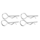 Wltoys 124016 124017 Brushless 1/12 RC Car Spare Body Shell Clip Pin 4PCS K939-49 Vehicles Model Parts