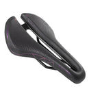 WEST BIKING Hollow Bicycle Saddle Breathable Comfortable PU Waterproof Aerodynamic Anti-slip Concave Point Cushion Shock Absorption Bike Seat for MTB Road Bike
