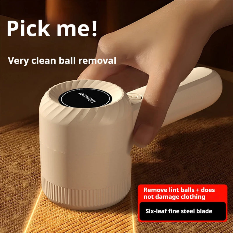 Tevorex Fabric Shaver Electric Sweater Shaver Pills Remover Portable Lint Remover Defuzzer Rechargeable Sweater Defuzzer for Home Dorm