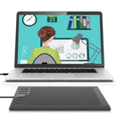 10x6 Inch Professional Graphics Drawing Tablet 12 Express Keys with for Mac Windows for Painting Designing Online Course