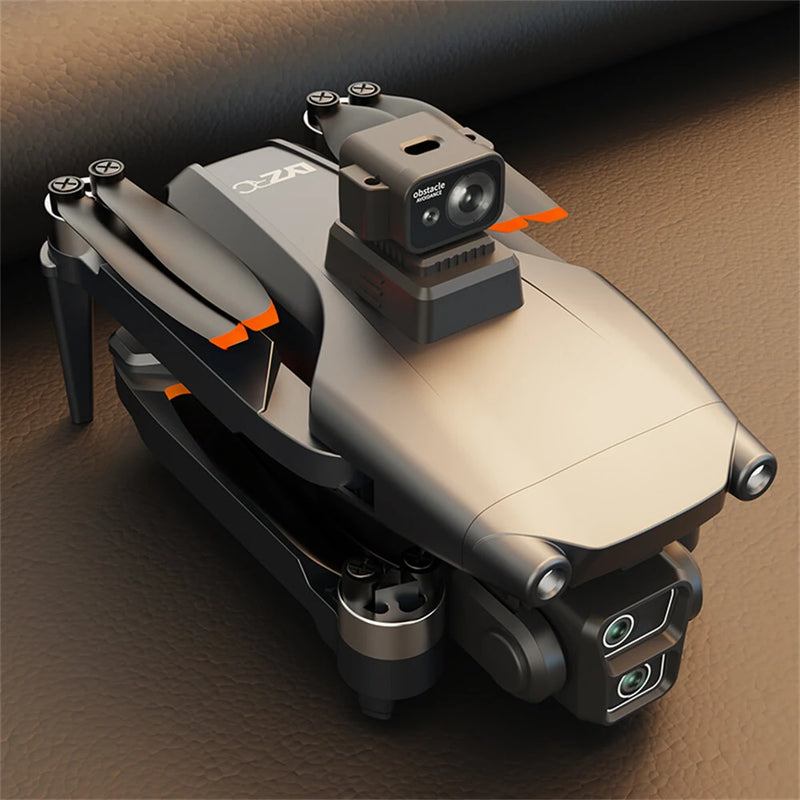 LYZRC L600-1 PRO GPS 5G WiFi FPV with 4.5inch LCD Screen Controller 4K HD Dual Camera Servo Gimbal 360 Obstacle Avoidance Brushless Foldable RC Drone Quadcopter RTF