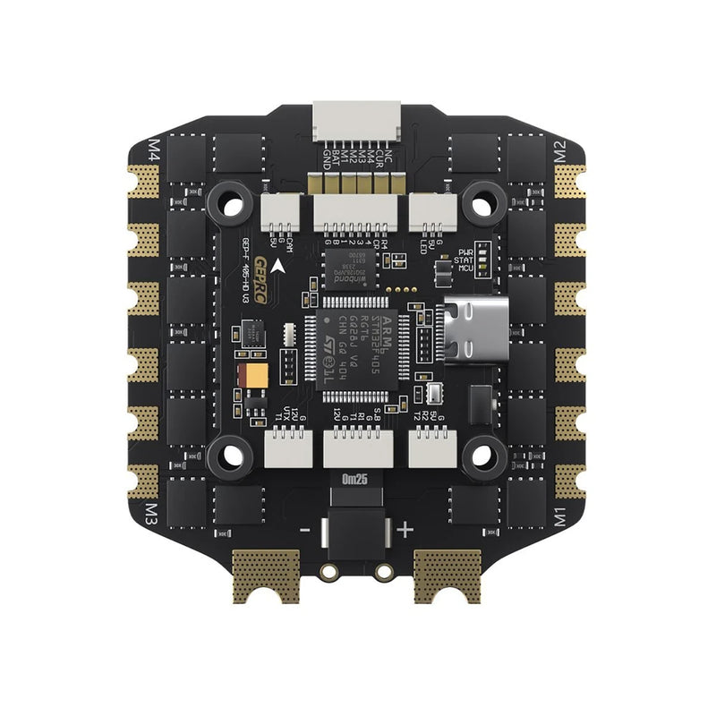 30.5x30.5mm GEPRC TAKER F405 F4 OSD Flight Controller with 5V 12V BEC & BLS 60A / 80A V2 4in1 ESC Stack for RC Drone FPV Racing