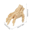 Induction Crawling Ghost Hand with LED Light Halloween Skeleton Hand Realistic Halloween Props Hand Decoration Haunted House Props Costume Props Halloween Haunted House Theme Party Decoration
