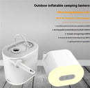 Mini Air Pump for Inflatables Ball Beds 2 in 1 Rechargeable with Camping Light, Compact inflator pump for Floats, Balloons & Vacuum for Storage Bags