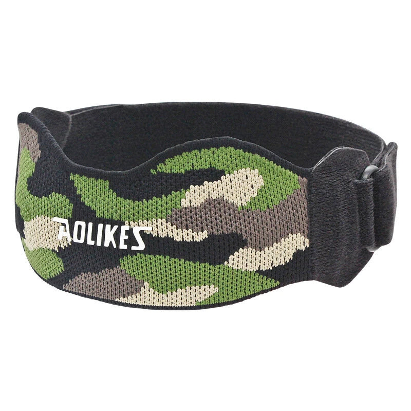 AOLIKES 1PCS Sports Patella Strap Knee Brace Support Silicone Soft Muscle Strength for Arthritis Running Basketball Hiking, Soccer