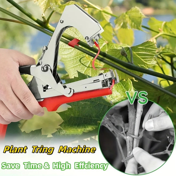 Plant Vine Binder Tape Machine Sets For Grapes Raspberries Tomatoes And Grape Vegetables With 20 Rolls Of Tape