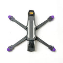 PXRC PX5 220mm 5 Inch Frame Kit 7075 Aluminum 6mm Arms for Freestyle DIY RC FPV Racing Drones Compatible with DJI O4 Air Unit