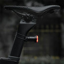 ROCKBROS Q0 Qzero Bicycle Taillight Smart Auto High Brightness Brake Sensing Waterproof LED USB Charging Bike Rear Light for Mountain Road Night Ride