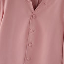 INCERUN Mens Solid Color Long Sleeve Two-Piece Outfit Collarless Blazer & Suit Pants Men's Fashion Set