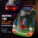 88RC 911 RTR 1/43 2.4G 4WD Drift RC Car Gyro Alloy Body Shell Desktop Full Proportional Mini Race LED Light Radio Control High-Speed Motor On-Road Racing Vehicle Model Boys Gifts Toys