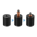 KINGROON V6 Voron Ceramic Kit Bimetallic Throat Pipe Three-Hole Hardened Steel Nozzle 320C High Temperature 24V 3D Printer Parts