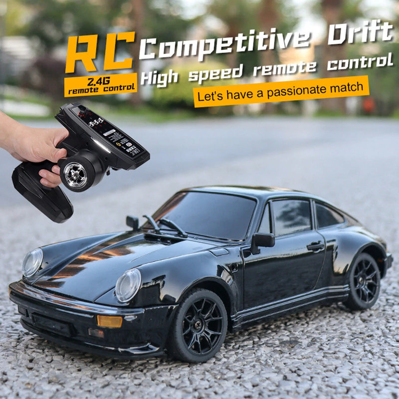 LDRC A98 RTR 1/18 2.4G RWD Drift RC Car LED Light On-Road Full Proportional Alloy Body Shell Racing Classic Vehicles Models Toys