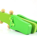 Wooden Castanet Cartoon Crocodile Clap Toy Musical Instrument Early Educational
