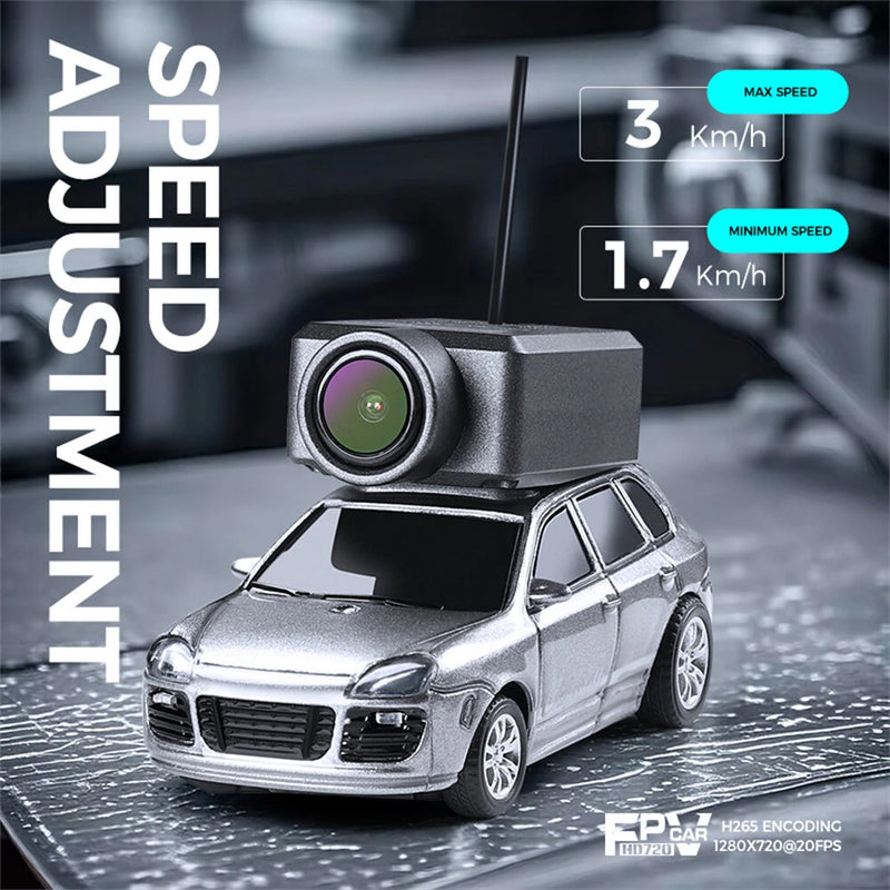 Wltoys 6401 1/64 FPV RC Car Wifi Camera Photos Videos VR App Control Built In Gyro Drift Desktop Micro 3 Speed On-Road Mini Full Proportional Vehicles Models Toys