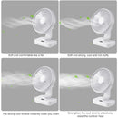 Mini Desktop Fan Shaking Usb Air Cooler 4 Gear Wind Speed 4000Mah Battey Capacity Angle Adjustment Low Noise for Office Room