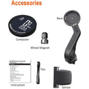 SunDing Wireless Bicycle Computer 16 Functions Waterproof Automatic Backlight Sensor Bike Speedometer Bicycle Odometer Stopwatch with Remote Control for MTB Road Cycle