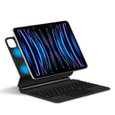 for iPad Air 11 M2 Multi-language Tablet Protective Keyboard Case with Touchpad Foldable Backlit Tablet Cover