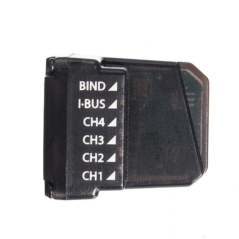 Flysky FGr4S V2 Receiver Built-in Single-Antenna Bidirectional PPM / IBUS Output for NB4 PL18 RC Transmitter