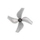 4 Pairs GEMFAN 1211 31mm 1.2 Inch 4 Blade PC Propeller 0.8mm / 1mm for FPV Racing Drones Compatible with 0702 29000kV Motor