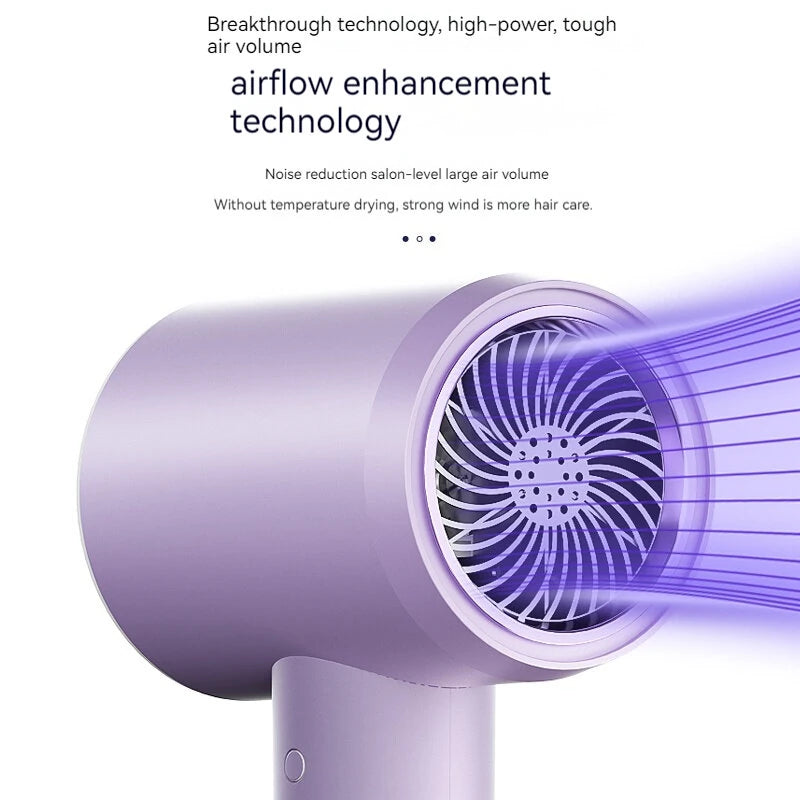 2000W Powerful Hair Dryer 5-Level Temperature Adjustment Dual Switches with Rotating Nozzle 220~240V Salon Hair Dryer for Home