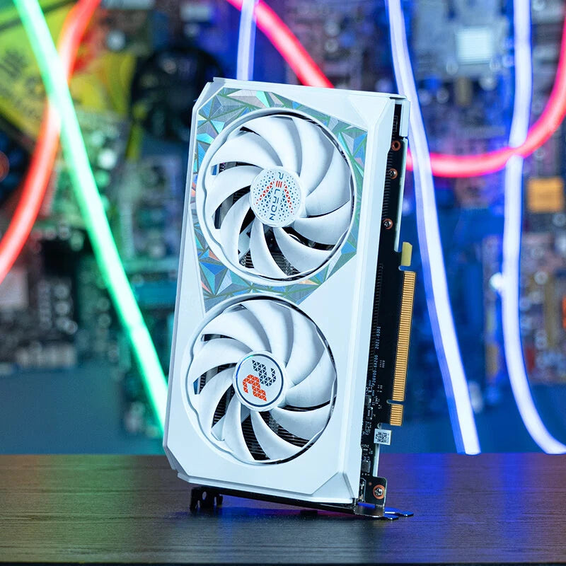 PELADN RTX3060 Armour 12GB Graphics Card GDDR6 Memory 192-Bit HD/DP*3 8 Pin Gaming Video Card with Dual Cooling Fan for Desktop Computer
