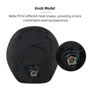 XANES Knitted Bike Warm Hat Removeable LED Light 3 Modes Brightness 200mAh Battery USB Chargeable Portable Flashlight for Cycling Fishing Hiking Camping Running