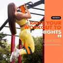 225lbs Resistance Band Adjustable Weight Size Pull Up Assistance Bands with Fabric Foot Knee Rests for Pull-Up Assistance