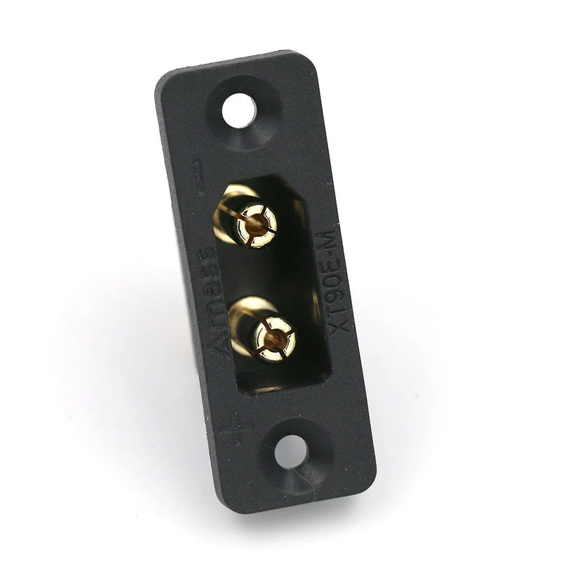 5 PCS Amass XT90E-M XT90 Male Connector Plug with Fixing Mounting Hole