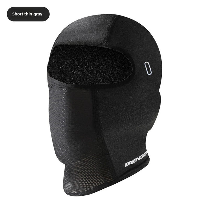 BENGGUO UPF50+ Ice Silk UV Protection Quick-drying Breathable Full Face Mask Spring Summer Comfy Sun Protection Neck Gaiter for Outdoor MTB Motorcycle Riding