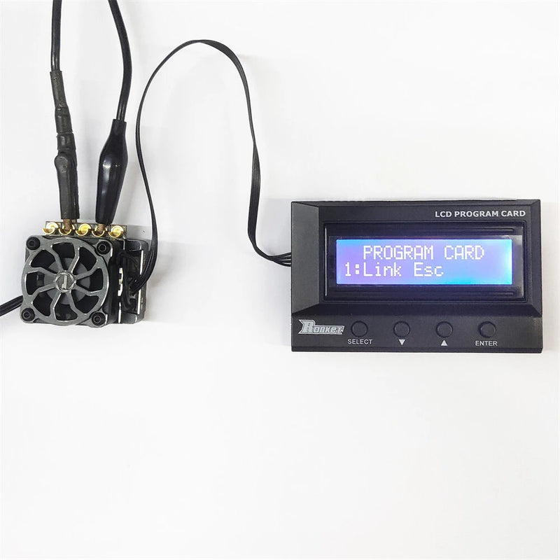 Surpass Hobby LCD Program Card for Rocket 160A V2 Brushless Drift Racing ESC Speed Controller RC Car Parts