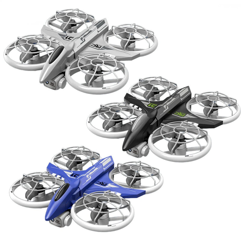 JJRC H132 WiFi FPV with HD Camera Optical Flow Hover Brushless Grid Full Protection Neon Colorful Child Gift RC Toys Drone Quadcopter RTF