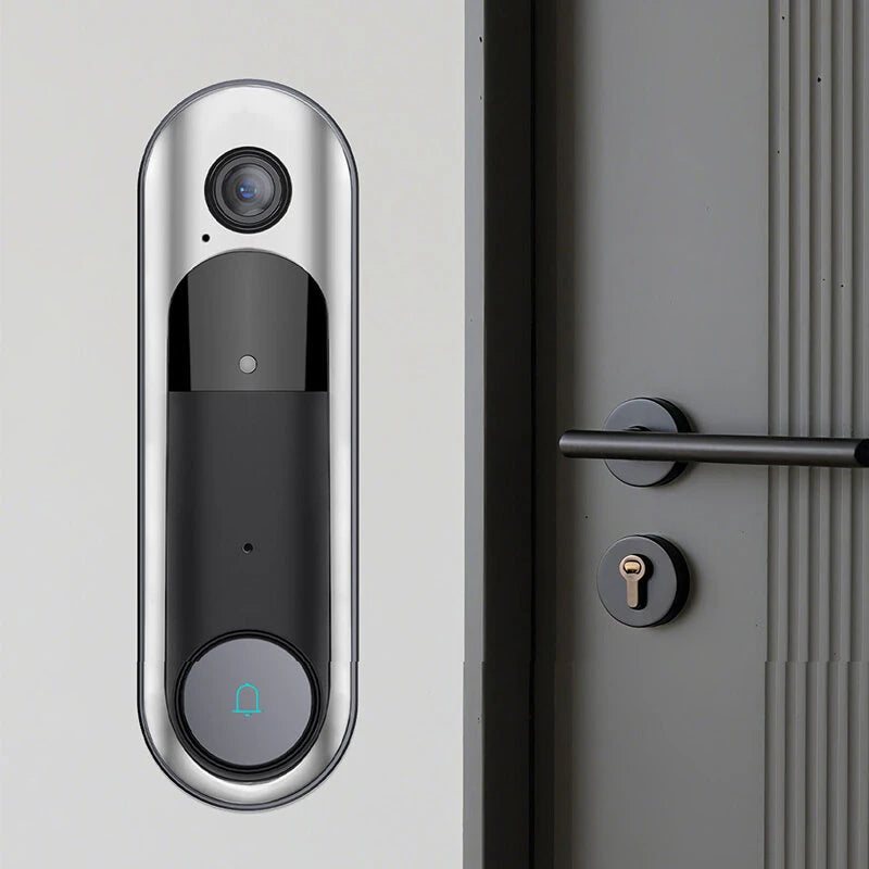 M65 WiFi Smart Video Doorbell HD AI Human Detect Two Way Audio Full Color Night Vision Wireless Outdoors Security Visual Doorbell