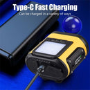 Smart 15m Sensor LED Headlamp USB-C Rechargeable Bright Head Clip Light Cap Head Flashlight Outdoor Waterproof Headlight for Fishing Camping