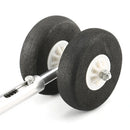Two Wheeled Shocking Proof Retract Landing Gear Set For 2KG RC Airplane