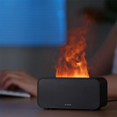 Tevorex 250ML Colorful Flame Aromatherapy Diffuser Dynamic Fire Flame  Cool Mist Humidifier with 7 Colors Light Remote Control Timer and Auto Off Function for Home Office