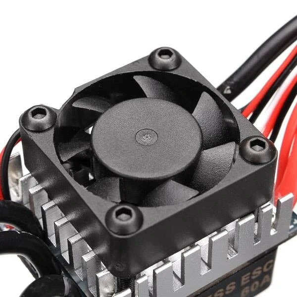 Racerstar 3650 Sensorless Brushless Waterproof Motor 60A ESC for 1/10 RC Off-Road Truck Truggy Cars
