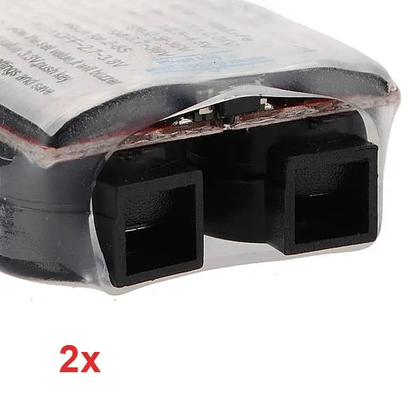 2 x 2 in 1 Lipo Battery Low Voltage Tester 1S-8S Buzzer Alarm
